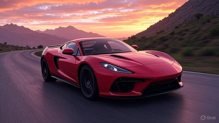 Sports car racing in Forza Horizon 5 on PS5 Pro, showcasing 4K 60FPS open-world driving with stunning visuals and smooth performance.