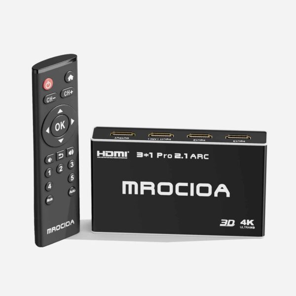3 in 1 out hdmi switch 4k 120hz 8k 60hz