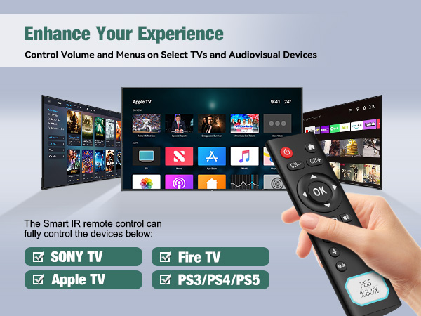 5 in 1 out 8k switch with Universal Remote