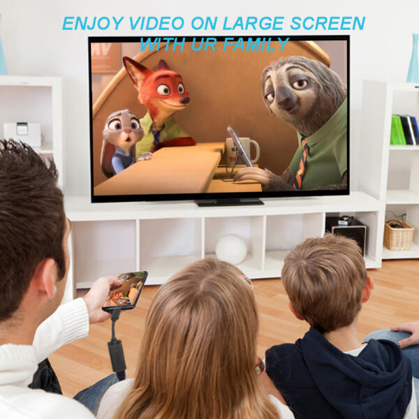 USB C to HDMI Adapter – Mirror Smartphone to TV