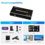 4k 60hz ARC eARC HDMI Switch 5 in 1 out for apple tv fire tv - Image 4