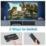 4k 60hz ARC eARC HDMI Switch 3 in 1 out for apple tv fire tv - Image 2