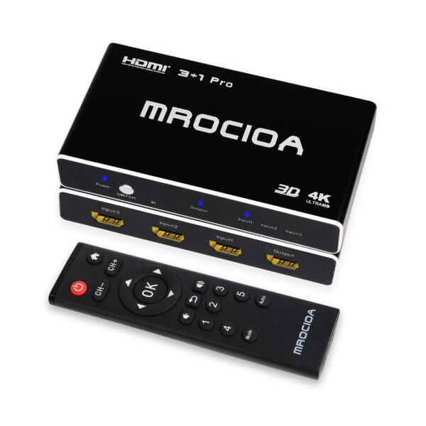 4k 60hz ARC eARC HDMI Switch 3 in 1 out for apple tv fire tv